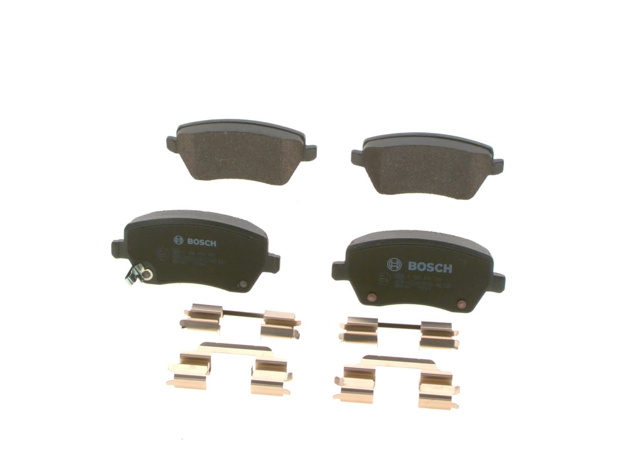 Kit de plaquettes de frein, frein a disque