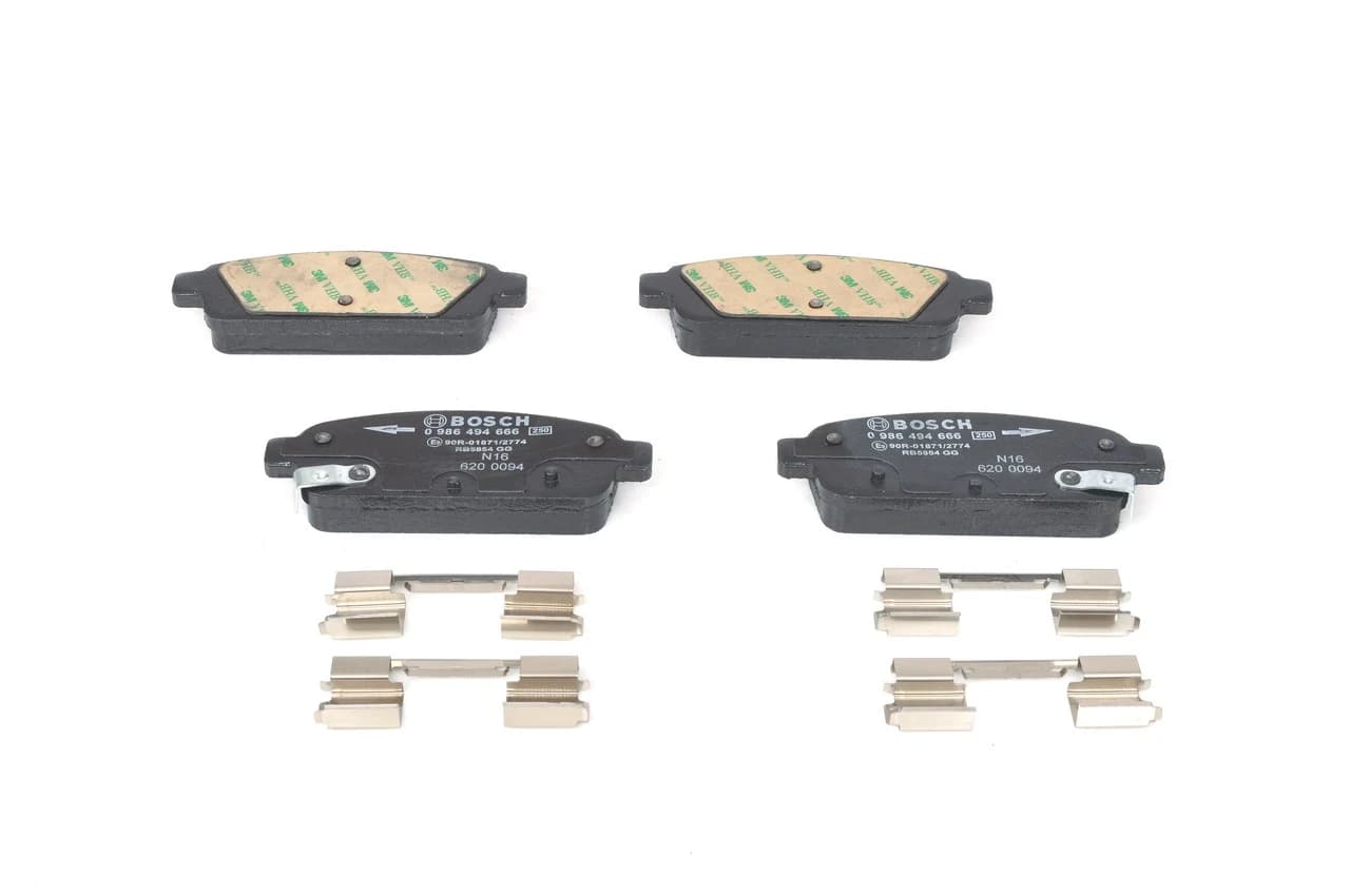 Kit de plaquettes de frein, frein a disque