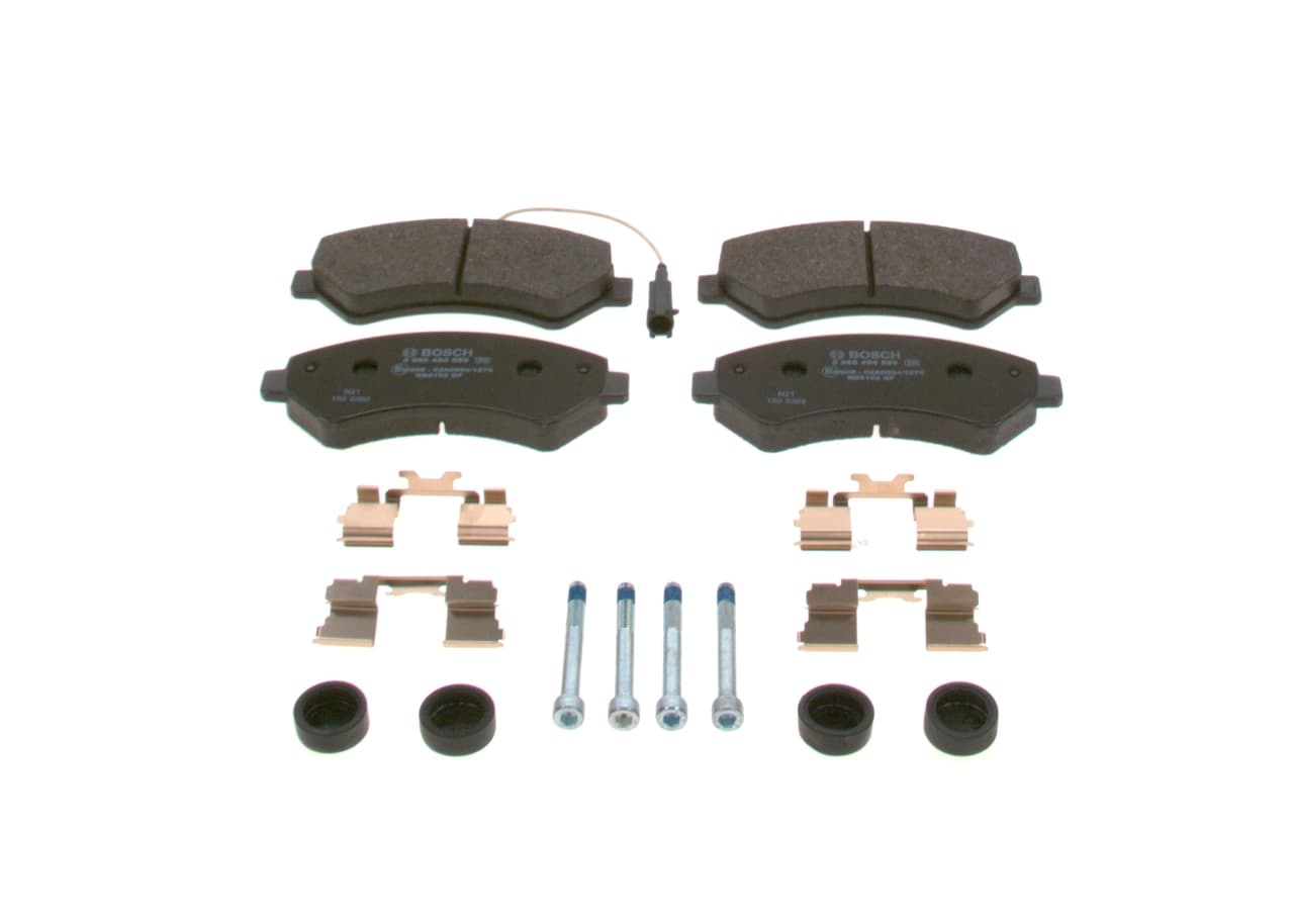 Kit de plaquettes de frein, frein a disque