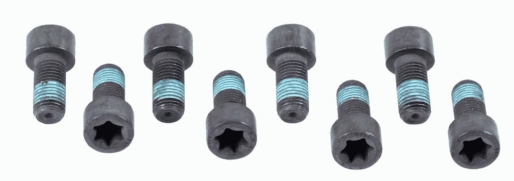 Visserie, volant moteur