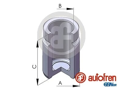 Piston, étrier de frein