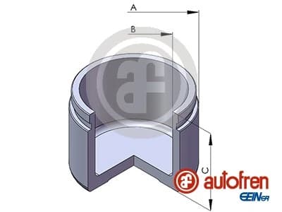 Piston, étrier de frein