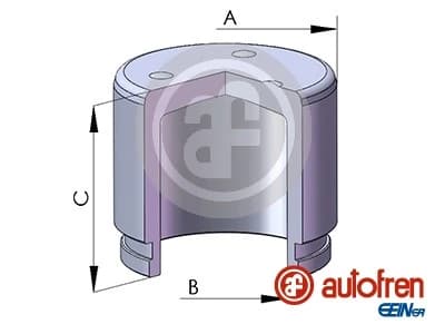 Piston, étrier de frein