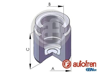 Piston, étrier de frein
