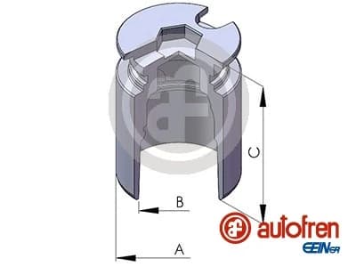 Piston, étrier de frein