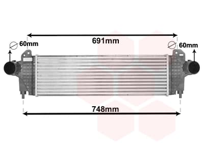 INTERCOOLER IVECO DAILY V/VI 3,0D