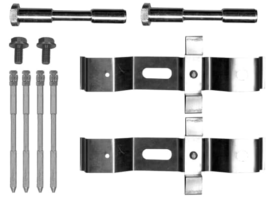 Kit d'accessoires, plaquette de frein a disque