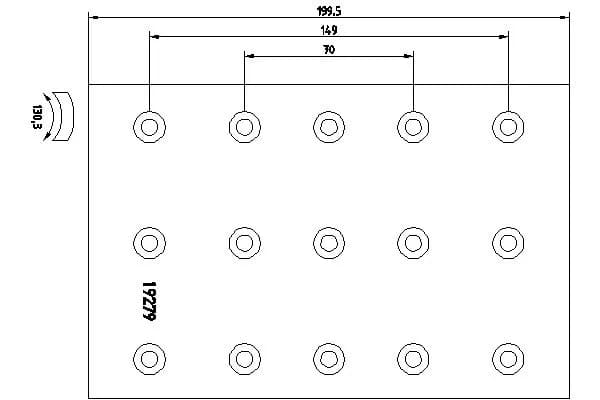 Entretoise/tige, stabilisateur