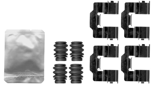 Kit d'accessoires, plaquette de frein a disque