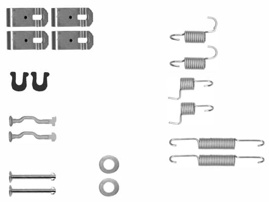 Kit d'accessoires, mâchoires de frein de stationnement