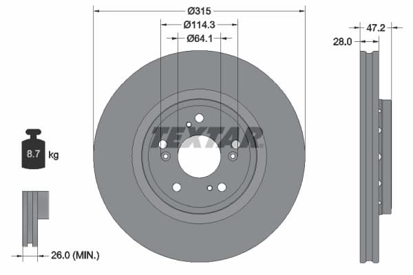 Disque de frein