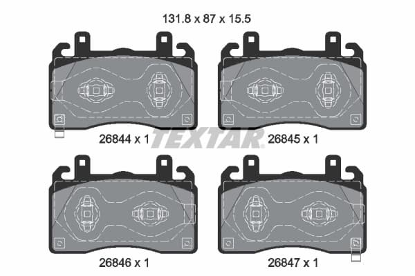 KLOCKI HAM. ALFA P. TONALE 1,3-1,5/1,6 D 22-
