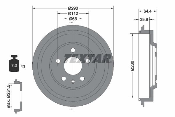 Tambour de frein