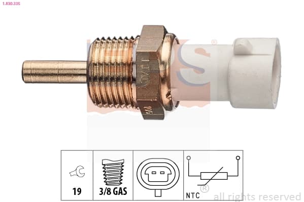 Sonde de température, liquide de refroidissement