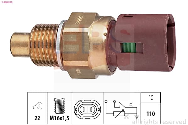 Sonde de température, liquide de refroidissement