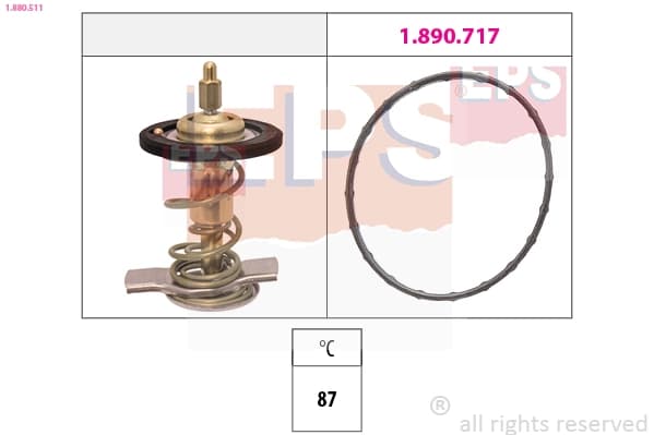 TERMOSTAT HONDA CIVIC VII 2,0 01-