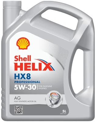OLEJ SHELL 5W30 5L HELIX HX8 PROFESSIONAL AG / SN / GF-5 / DEX1 GEN2 / WSS-M2C946-B1