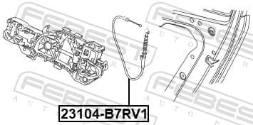 LINKA DRZWI VW P. PASSAT 06-, CC 12-