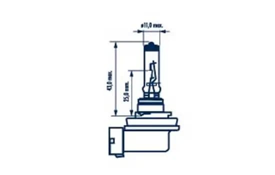Ampoule, projecteur longue portée