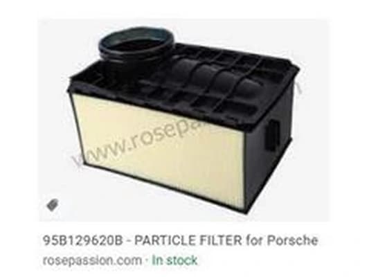 FILTR POWIETRZA PORSCHE MACAN 2,9-3,6 16-