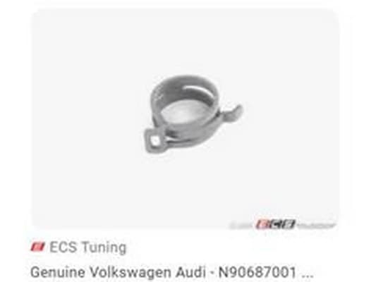 OBEJMA PRZEWODU WODY 3,0 TDI V6 (27X12)
