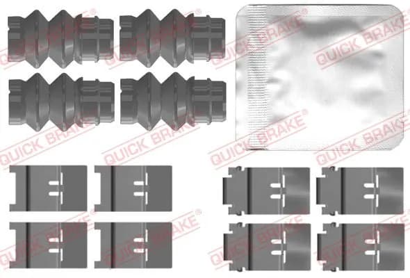 Kit d'accessoires, plaquette de frein a disque