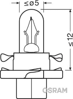 Ampoule, éclairage des instruments