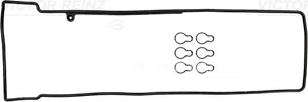 Jeu de joints d'étanchéité, couvercle de culasse