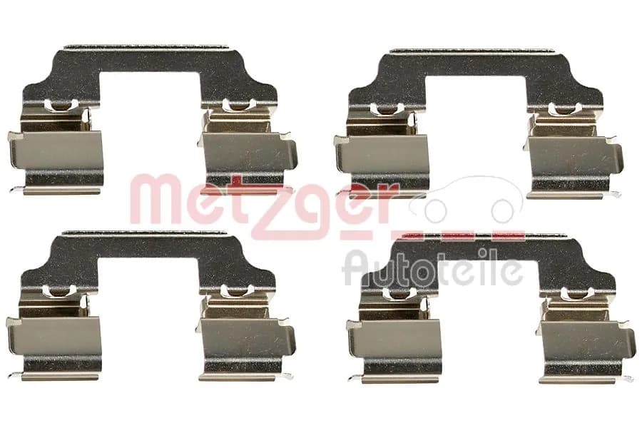 Kit d'accessoires, plaquette de frein a disque