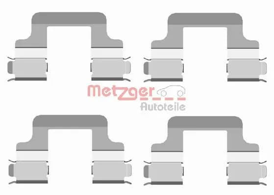 Kit d'accessoires, plaquette de frein a disque