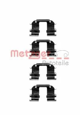 Kit d'accessoires, plaquette de frein a disque