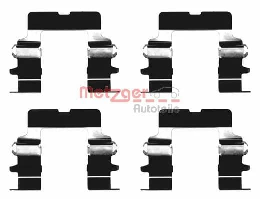Kit d'accessoires, plaquette de frein a disque