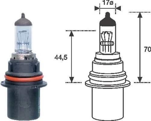 Ampoule, projecteur principal