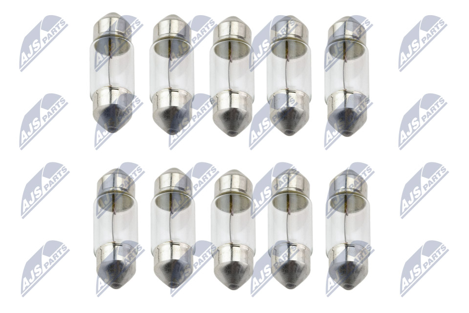 NTY (OPAKOWANIE 10 SZT.) AMPOULE C10W12V