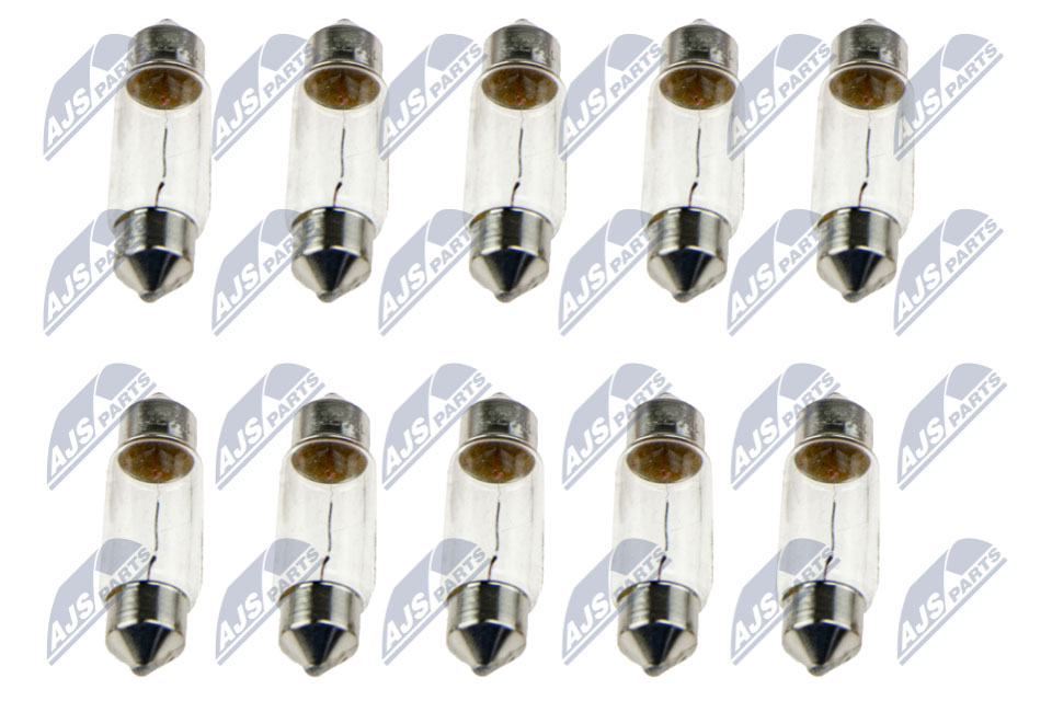 NTY (OPAKOWANIE 10 SZT.) AMPOULE C10W12V