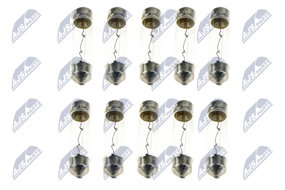 NTY (OPAKOWANIE 10 SZT.) AMPOULE C10W12V