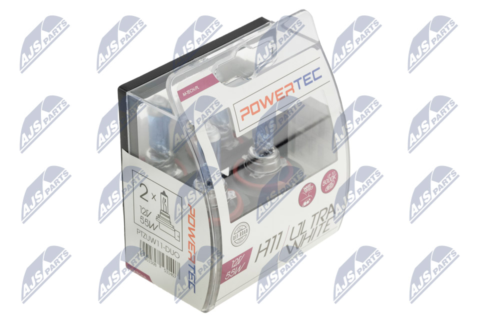 NTY AMPOULE HALOGENE H11 ULTRA WHITE