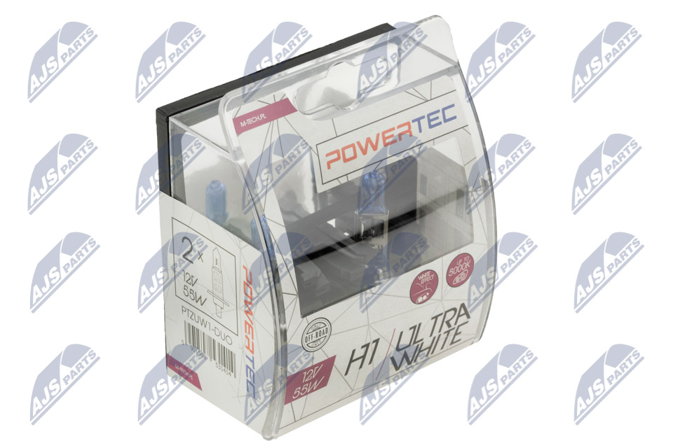 NTY AMPOULE HALOGENE H1 ULTRA WHITE