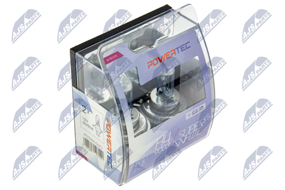 NTY AMPOULE HALOGENE H4 SUPER WHITE