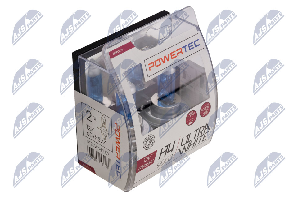 NTY AMPOULE HALOGENE H4 ULTRA WHITE