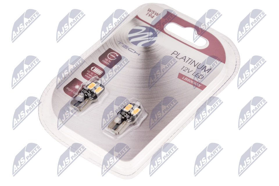 NTY AMPOULE LED W5W PLATINUM
