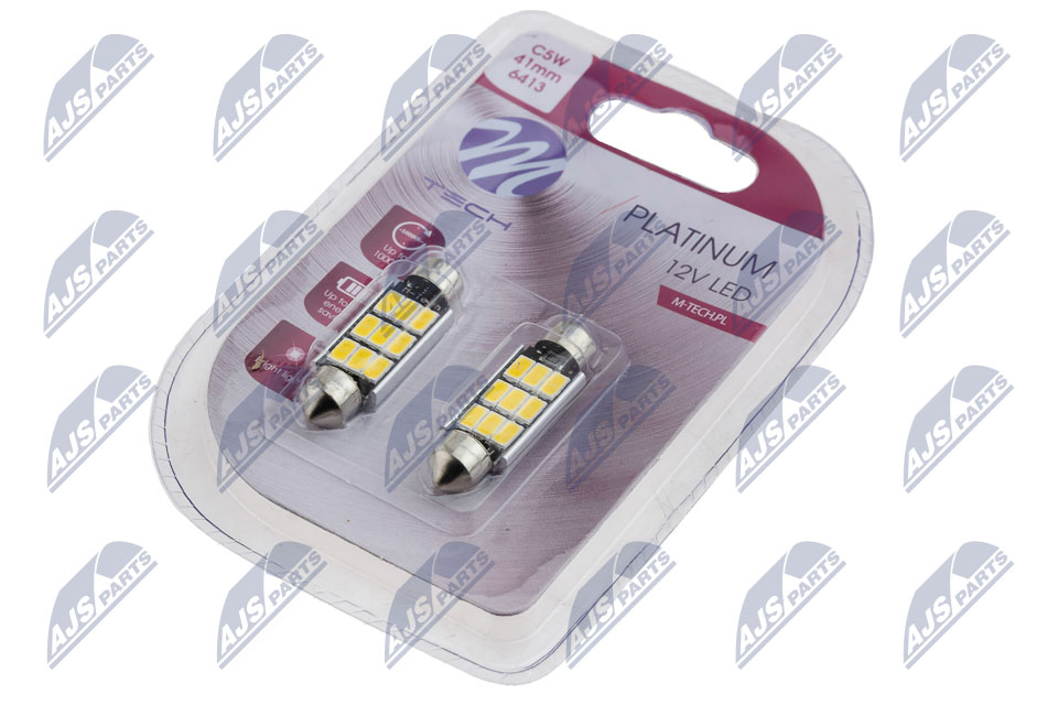NTY AMPOULE LED C5W/C10W PLATINUM