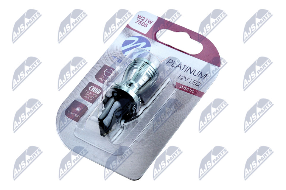 NTY AMPOULE LED W21W RED SERIES