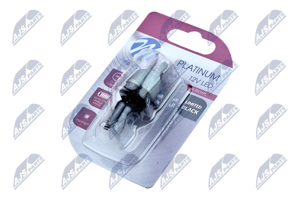 NTY AMPOULE LED P27/7W LIMITED BLACK