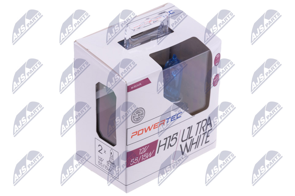 NTY AMPOULE HALOGENE H15 ULTRA WHITE