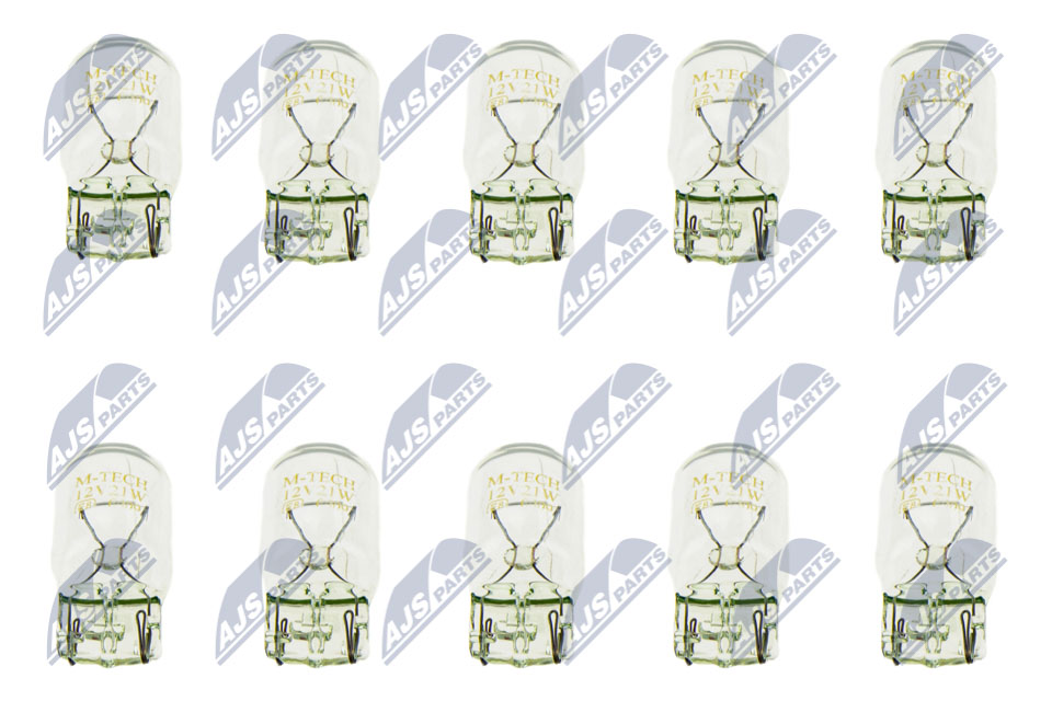 NTY (OPAKOWANIE 10 SZT.) AMPOULE W21W12V