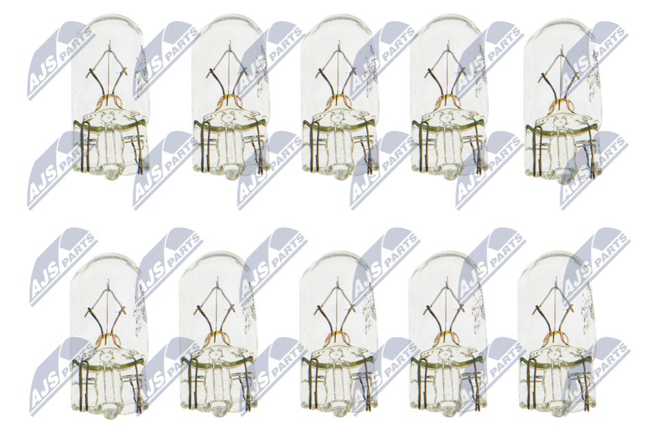 NTY (OPAKOWANIE 10 SZT.) AMPOULE W5W12V5