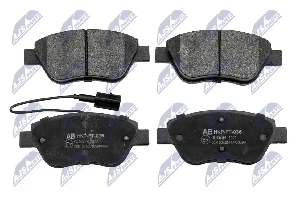 ALPHA BRAKES PLAQUETTES DE FREIN AVANT